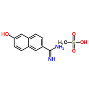 6-甲脒-2-萘酚甲基磺酸盐,6-Amidino-2-naphthol methanesulfonate