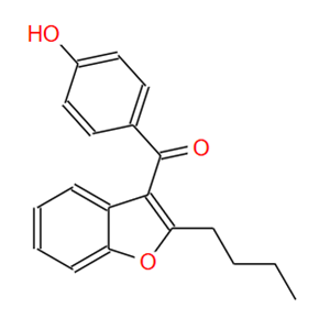 2-丁基-3-(4-羟基苯甲酰基)苯并呋喃,2-Butyl-3-(4-hydroxybenzoyl)benzofuran