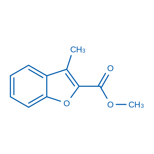 3-甲基苯并呋喃-2-甲酸甲酯,Methyl 3-methylbenzofuran-2-carboxylate