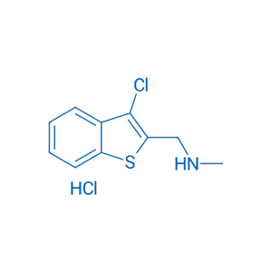1-(3-氯苯并[b]噻吩-2-基)-N-甲基甲胺盐酸盐