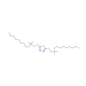 2,5-二(叔-十二烷基二硫代)-1,3,4-噻二唑,2,5-bis(tert-dodecyldithio)-1,3,4-thiadiazole