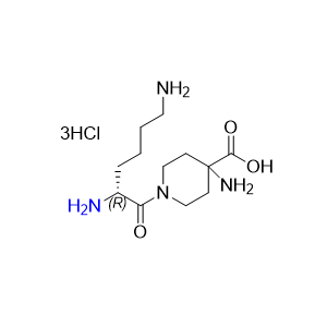 地非法林杂质19,1-(D-lysyl)-4-aminopiperidine-4-carboxylic acid trihydrochloride