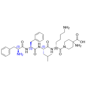 地非法林杂质11,1-(L-phenylalanyl-L-phenylalanyl-L-leucyl-D-lysyl)-4-aminopiperidine-4-carboxylic acid
