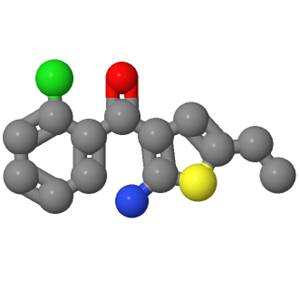 2-氨基-3-邻氯苯甲酰基-5-乙基噻吩；50508-60-6