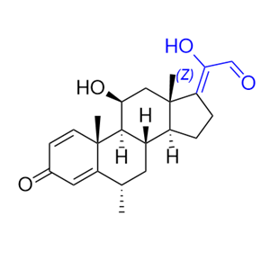 甲泼尼龙杂质17,(Z)-11β,20-dihydroxy-6α-methylpregna-1,4,17(20)-triene-3,21-dione