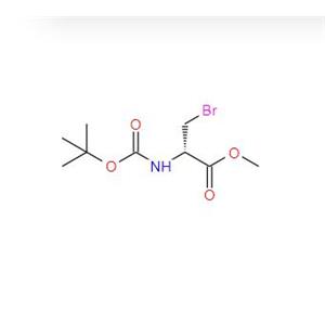 (S)-3-溴-2-(叔丁氧羰基)氨基)丙酸甲酯,3-Bromo-N-Boc-D-alanine methyl ester