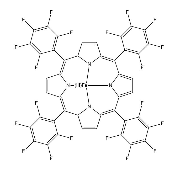 5,10,15,20-四(五氟苯基)-21H,23H-卟啉铁(III)氯化物,5,10,15,20-tetrakis(pentafluorophenyl)-21H,23H-porphyrin iron (III) chloride