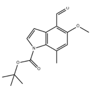5-甲氧基-7-甲基-T-BOC-1H-吲哚-4-甲醛