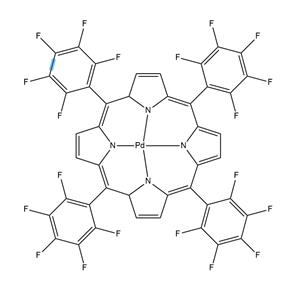 5,10,15,20-(五氟苯基)卟啉钯（II),5,10,15,20-Tetrakis(pentafluorophenyl)-21H,23H-porphyrin palladium