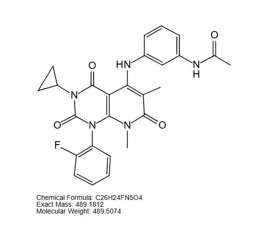 曲美替尼杂质10,Trametinib Impurity 10