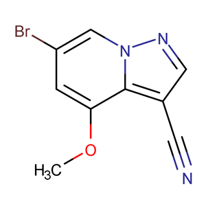 6-溴-4-甲氧基吡唑并[1,5-A]吡啶-3-甲腈