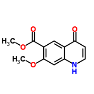 7-甲氧基-4-氧代-1,4-二氢喹啉-6-羧酸甲酯,Methyl 7-Methoxy-4-oxo-1,4-dihydroquinoline-6-carboxylate