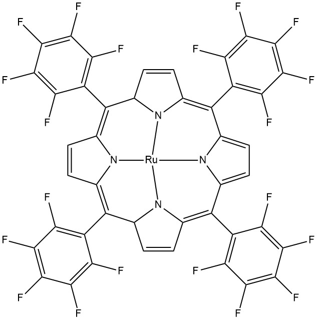 碳基5，10，15，20-苯基卟啉钌,carbonylruthenium(II) meso-tetrakis(pentafluorophenyl)porphyrin