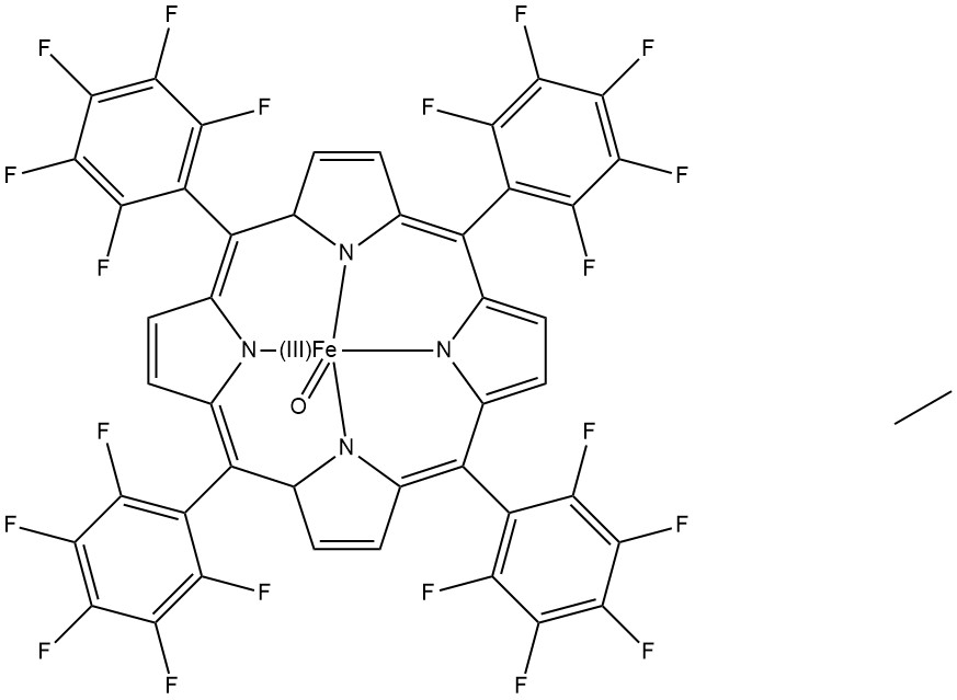 羟基(5,10,15,20-四(五氟苯基)卟啉酸)铁(III),hydroxo(5,10,15,20-tetrakis(pentafluorophenyl)porphyrinato)iron(III)