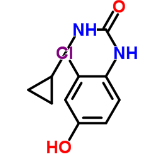 N-(2-氯-4-羟基苯基)-N'-环丙基-脲,N-(2-Chloro-4-hydroxyphenyl)-N'-cyclopropyl-urea