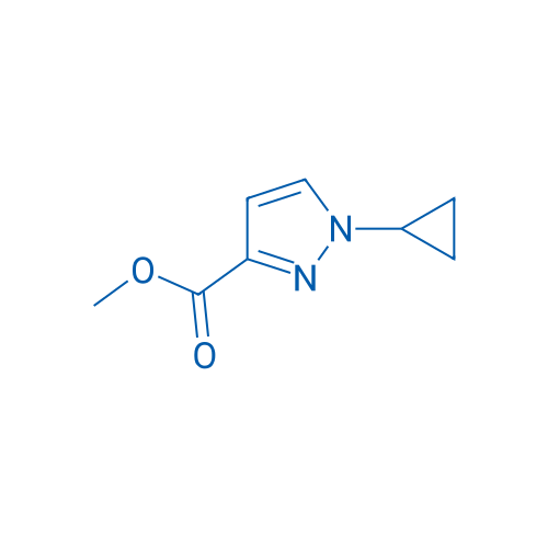 Methyl 1-cyclopropyl-1H-pyrazole-3-carboxylate,Methyl 1-cyclopropyl-1H-pyrazole-3-carboxylate