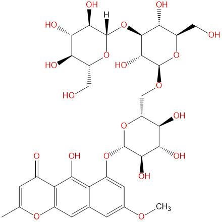 红镰霉素三葡萄糖苷,Rubrofusarin triglucoside