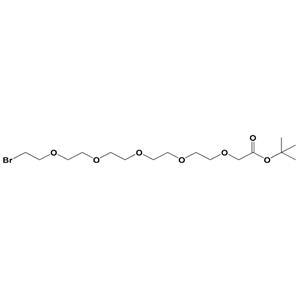 溴-PEG5-乙酸叔丁酯,Bromo-PEG5-CH2COOtBu