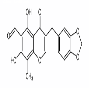 6-醛基异麦冬黄酮A,6-aldehydo-isoophiopogonone A