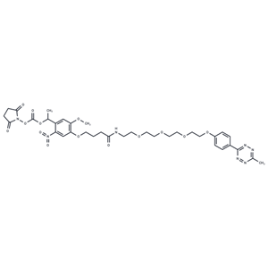 化合物 PC Methyltetrazine-PEG4-NHS carbonate ester|T18523|TargetMol