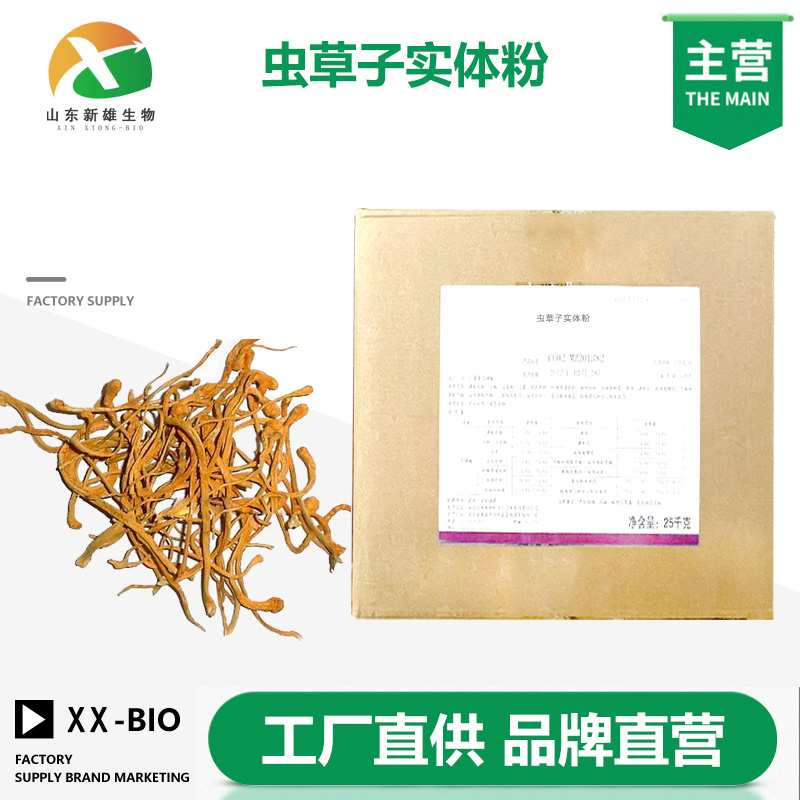 虫草子实体粉,Cordyceps fruiting body powder