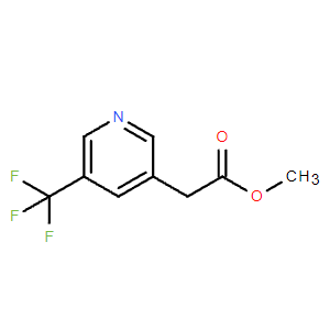 2-[5-(三氟甲基)吡啶-3-基]乙酸甲酯,Methyl 2-(5-(trifluoromethyl)pyridin-3-yl)acetate