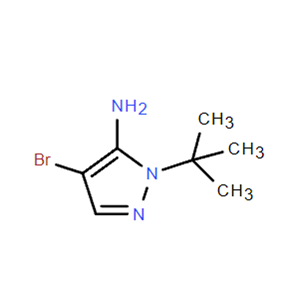 4-溴-1-叔丁基-1H-吡唑-5-胺