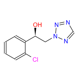 (R)-1-(2-氯苯基)-2-(2H-四氮唑-2-基)乙烷-1-醇；1259059-77-2