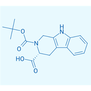 (R)-2-(叔丁氧羰基)-2,3,4,9-四氢-1H-吡啶基[3,4-b]吲哚-3-羧酸  123910-26-9