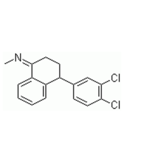 4-(3,4-二氯苯基)-1-四氢-N-甲基-1-萘亚胺,4-(3,4-Dichlorophenyl)-1,2,3,4-tetrahydro-N-methyl-1-naphthalenimine