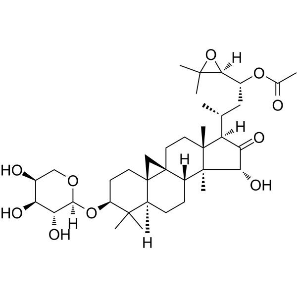 乙酰升麻醇-3-O-α-L-阿拉伯糖苷,Acetylcimigenol-3-O-α-L-arabinopyranside