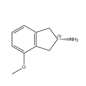 S-4-甲氧基-2,3-二氢-1H-茚-2-胺,(S)-4-methoxy-2,3-dihydro-1H-inden-2-amine