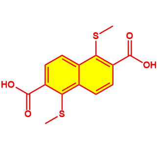 1,5-双(甲硫基)萘-2,6-二甲酸,1,5-bis(methylthio)naphthalene- 2,6-dicarboxylic acid