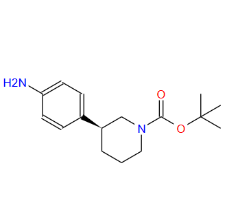 (S)-3-(4-氨基苯基)哌啶-1-甲酸叔丁酯,tert-butyl (S)-3-(4-aminophenyl)piperidine-1-carboxylate