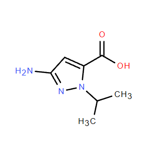 3-氨基-1-异丙基-1H-吡唑-5-羧酸,3-Amino-1-isopropyl-1H-pyrazole-5-carboxylic acid