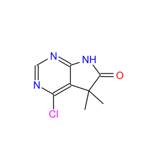 4-氯-5,5-二甲基-7H-吡咯[2,3-d]嘧啶-6-酮,4-Chloro-5,5-dimethyl-5H-pyrrolo[2,3-d]pyrimidin-6(7H)-one