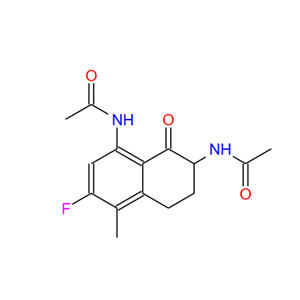 N,N'-(3-氟-4-甲基-8-氧代-5,6,7,8-四氢萘-1,7-二基)二乙酰胺