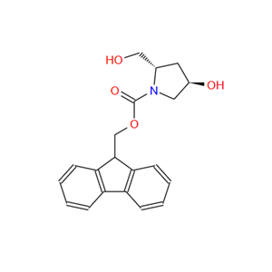 N-Fmoc-3R-羟基吡咯烷-5S-甲醇,1-Pyrrolidinecarboxylic acid, 4-hydroxy-2-(hydroxymethyl)-, 9H-fluoren-9-ylmethyl ester, (2S,4R)-