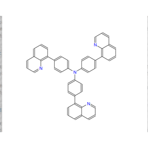 三[4-(8-喹啉基)苯基]胺,TQTPA , Tris(4-(quinolin-8-yl)phenyl)aMine
