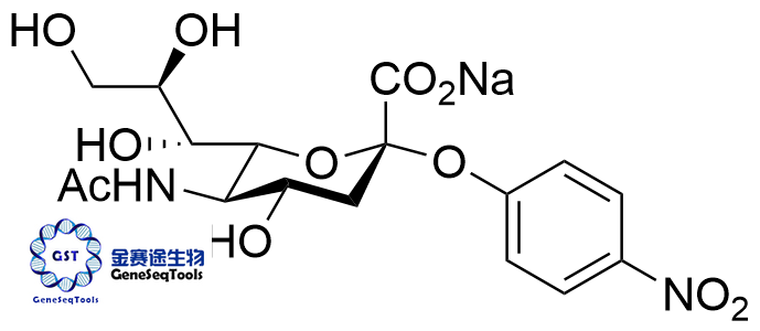 PNP-α-NeuNAc Sodium Salt,2-O-(4-Nitrophenyl)-α-D-N-acetylneuraminic acid sodium salt;PNP-α-NeuNAc Sodium Salt