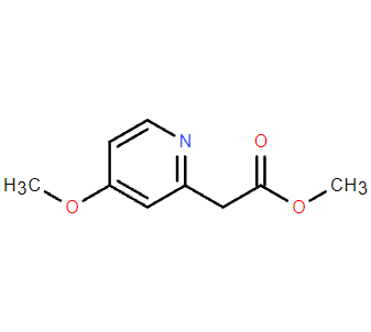 2-(4-甲氧基吡啶-2-基)乙酸甲酯,methyl 2-(4-methoxypyridin-2-yl)acetate