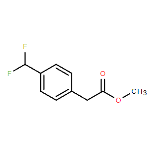 2-(4-二氟甲基苯基)乙酸甲酯,Methyl 2-(4-(difluoromethyl)phenyl)acetate