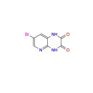 7-溴吡啶并[2,3-B]吡嗪-2,3(1H,4H)-二酮,7-bromo-1,4-dihydropyrido[2,3-b]pyrazine-2,3-dione