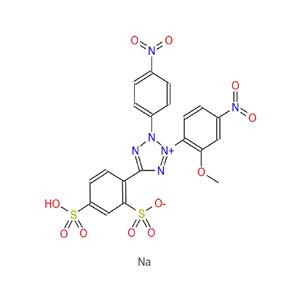 2-(2-甲氧基-4-硝基苯)-3-(4-硝基苯)-5-(2,4-二磺基苯)-2H-四氮唑单钠盐