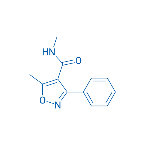 N,5-二甲基-3-苯基-4-异噁唑甲酰胺,N,5-Dimethyl-3-phenylisoxazole-4-carboxamide