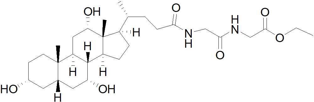 胆酸杂质4；甘氨甘氨胆酸乙酯,Cholic acid Impurity 4;glycylglycocholic?acid ethyl ester