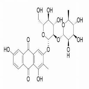 1,3,6-三羟基-2-甲基蒽醌-3-O-新橙皮糖苷,1,3,6-trihydroxy-2-methyl-9,10-anthraquinone-3-O-α-L-rhamnopyranosyl-(1->2)-β-D-glucopyranoside