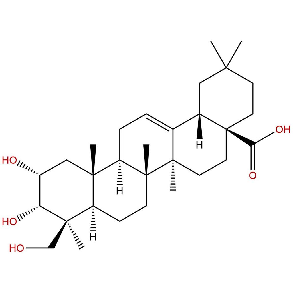 2α,3α,24-三羟基齐墩果烷-12-烯-28-酸,2,3,24-Trihydroxyolean-12-en-28-oic acid