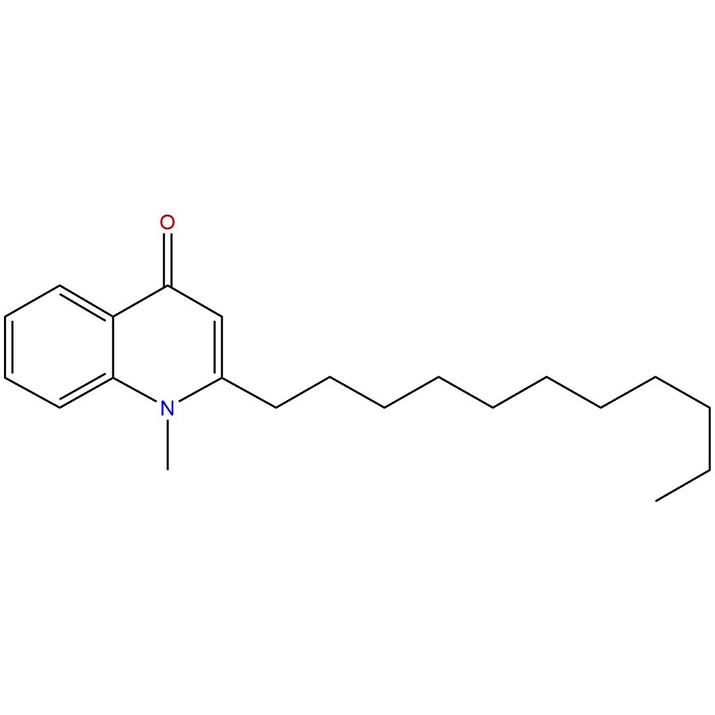 1-甲基-2-十一烷基喹啉-4(1H)-酮,1-Methyl-2-undecyl-1,4-dihydroquinoline-4-one