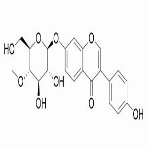 4''-甲氧基大豆苷,Daidzein 7-O-beta-D-glucoside 4''-O-methylate